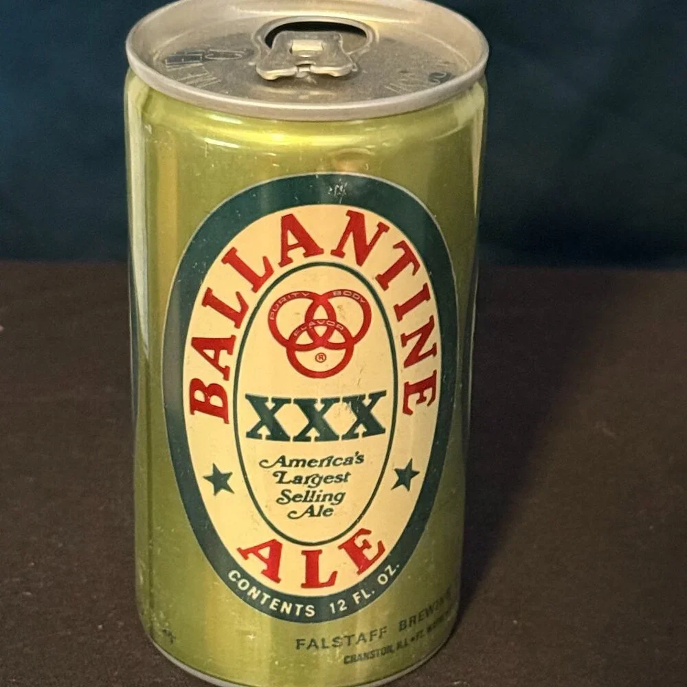 Ballantine XXX Ale pull tab vintage beer can
